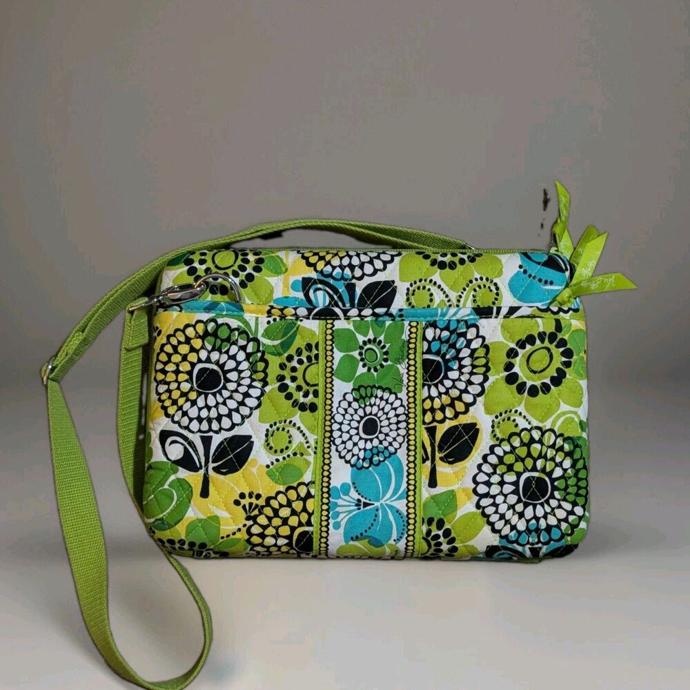 Vera Bradley Lime's Up Retired Print Hard Shell Tablet iPad Case Bag 11.5"
